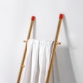 thumbnail image 2 of Wood Towel Rack | ALFA x PIY EDEN Towel Rack - Freestanding Towel Stand, 2 of 2