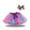 161#Purple, variant on Pink Tutu for Girls Purple Light up Ballet Tutu Skirt for Toddler Girl 2-11 Year Princess Tutu Skirt for Christmas Birthday Cute Party Dance Costume Splice Net Yarn Sequins Skirt Bow Hairpin Suit