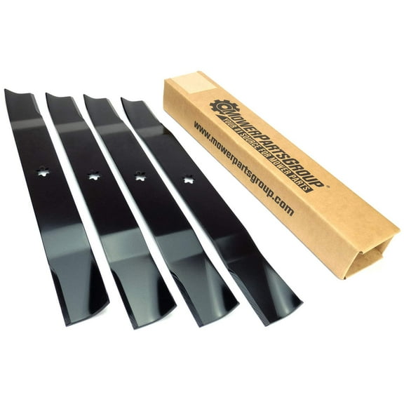 (4) Blades Compatible With Cub Cadet 46" 100 LTX 942-04244, 94204244A