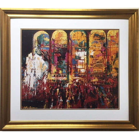 LeRoy Neiman "Metropolitan Opera" CUSTOM FRAMED Art Lithograph Generic