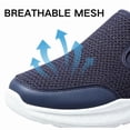 thumbnail image 3 of CHICVOMEY Mules for Men Woven Mesh Soft Sole Casual Non Slip Lightweight Slip On Shoes for Daily Home Office Comfortable, 3 of 7