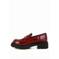 thumbnail image 4 of London Rag Gleam Stride Faux Leather Womens Chunky Loafers, 4 of 10