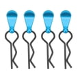 thumbnail image 1 of RC Voiture R Clips, Installation Facile Durable en Acier Inoxydable Noir RC Clip Pin R Forme avec Poignée en Alliage d'Aluminium pour Voitures 1/10 RC pour Voitures 1/8 RC Rouge, Bleu, Noir, 1 of 8
