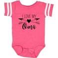 thumbnail image 3 of Inktastic I Love My Oma Heart and Arrows Boys or Girls Baby Bodysuit, 3 of 5