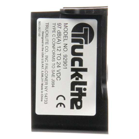 Truck-Lite 92901 - 98 dB Steam Cleanable Single Sound Regulation Back-Up Alarm
