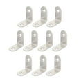 thumbnail image 2 of Stainless Steel 90 Degree Fixing Angle Bracket 30 x 30mm 10pcs, 2 of 4