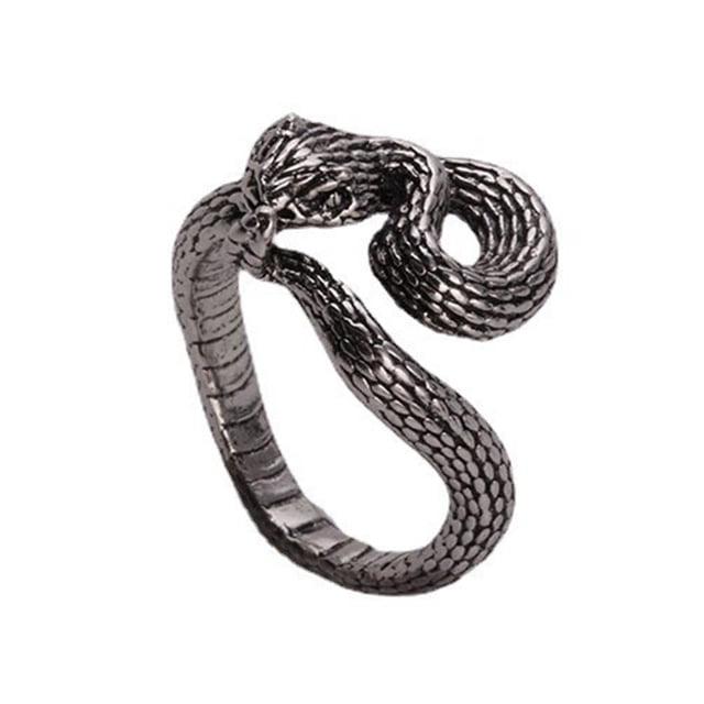 Qarigey Juego de anillos de aleación, anillo de tamaño ajustable estereoscópico con personalidad, accesorios para hombres, suministros de joyería, Ropa, zapatos y accesorios Miscelánea Qarigey AP010672-00B