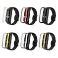 thumbnail image 2 of Flmtop Étui de Protection Électroplaquée Protection Complète pour Montre Intelligente pour Samsung Galaxy Fit 2 SM-R220, 2 of 10