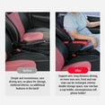 thumbnail image 4 of Armrest Box, Universal Car Center Console Armrest with Double Layer Storage and 6 USB Ports, Adjustable PU Leather Armrest Storage Box for Car Truck SUV, 12.6 X 5.5 X 5.7 Inch, 4 of 7