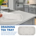 thumbnail image 4 of Kitchen Draining Tray Double-layer Drain Plate Bathroom Toiletries Plate Detachable Draining Tray, 4 of 9
