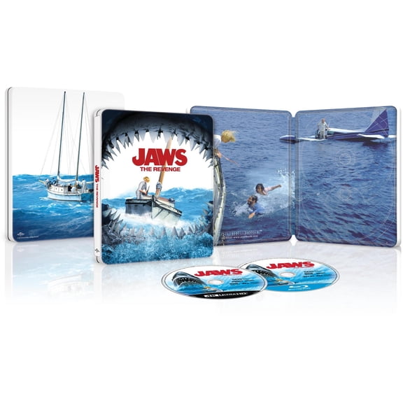 Jaws: The Revenge (4K Ultra HD, Blu-Ray, Digital Code) (Limited Edition Steelbook)