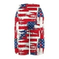 thumbnail image 6 of Plus Size Capris Leggings for Womens Independence Day Yoga Sweatpants Usa Flag Star Printed Pants Athletic-Fit Quick-Dry Capris High Waisted Pants Beach Travel Vacation Capris, 6 of 7