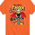thumbnail image 3 of Marvel Thor - Doodle - Toddler and Youth Short Sleeve Graphic T-Shirt, 3 of 5