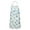Lightblue Daisy Flower, variant on Dark Blue Daisy Flower Pattern Apron-Garden Aprons for Women with Pockets-Cotton Linen Waterproof Kitchen Cooking Gardening Aprons Adjustable for Kitchen,Cooking,BBQ and Salon 33x27 Inch