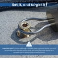 thumbnail image 6 of Poolzilla 1 Pack Pool Safety Cover Brass Anchors for Concrete and Pavers - Universal Fit, 6 of 6