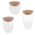 thumbnail image 4 of Vasos de doble pared Vasos cristalería perfecta para matutino, té, más leche, cerveza estilo-1, 4 of 9
