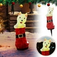 thumbnail image 1 of SBYOJLPB Lighted Christmas Animals, Glittering Animals with Strip Lights for Outdoor Patio Decoration, Artificial Pre-Lit Christmas Decorative Led Lights, 1 of 6