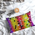 Salouo Colorful Tie Dye Stained Glass 1 Pattern Pillow Cases,1PC Pillow