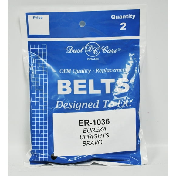 Dust Care Eureka Bravo Upright Type U Replacement Belts