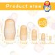 thumbnail image 2 of 2 juegos de muñecas anidadas sin pintar, muñecas rusas anidadas en blanco, personaliza, crea tu propia muñeca rusa de Navidad, bricolaje de madera, 2 of 5