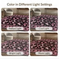 thumbnail image 7 of ODIKA 2'x3' Washable Accent Rug Pet Friendly, Bedside Mat Gothic Butterfly Moth Vintage Damask Frame Shaped Print Pink for Bedroom, Nursery, RV, 7 of 7