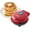 Red, variant on Dash Mini Waffle Maker- Compact Electric Iron for Creative Homemade Treats - Nonstick Surface - Easy-to-Clean - Perfect for Kids & Families - Aqua