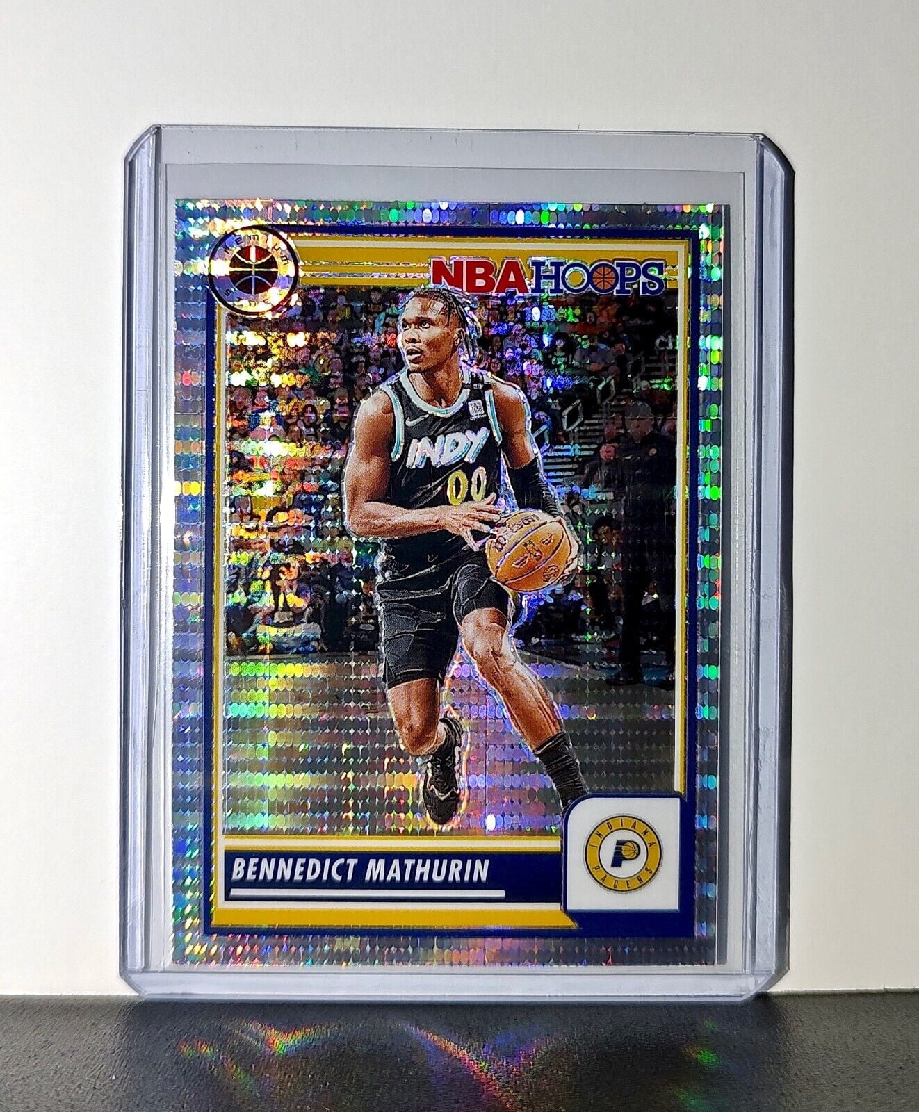 Bennedict Mathurin 2023-24 Panini Premium NBA Hoops #254 Pulsar Prizm ...