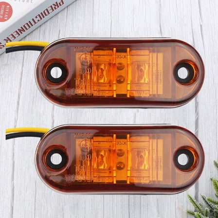 Masteelf LED Trailer Tail Lights with Superior Illumination and Brightness for Car Use Multi Color PMMA ABS 930V