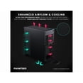thumbnail image 3 of Phanteks NV5S, Showcase Mid-Tower ATX Chassis, High Airflow Performance, Integrated D/A-RGB Lighting, Seamless Tempered Glass Design, 7 Fan Positions, Black, 3 of 6