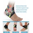 thumbnail image 7 of Sports Ankle Brace Support, Adjustable Compression Ankle Stabilizer Sleeve for Sprain, Injury Recovery, Basketball, Running, Fitness, Men & Women, 7 of 7