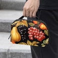 thumbnail image 2 of Thanksgiving Travel Organizer Hard Drive Bags Cable Organizer Multi USB Cable Organizer Oxford Cloth Waterproof Electronics Storage Bag 5.9x9.44x3.14 in, 2 of 6