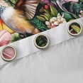 thumbnail image 4 of jejeloiu Cute Hummingbird Curtains and Drapes,Colorful Flower Black Out Curtains,Rustic Floral Curtains Pack of 2 (52x63 Each) For Girls,Microfiber Bedroom Decor, 4 of 6