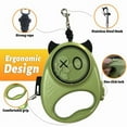 thumbnail image 3 of 13Ft Retractable Dog Leash with Built-in Poop Bag Holder, Leash for Dogs. Light up leashes for Dogs. Reflective Dog Leash(Green), 3 of 7