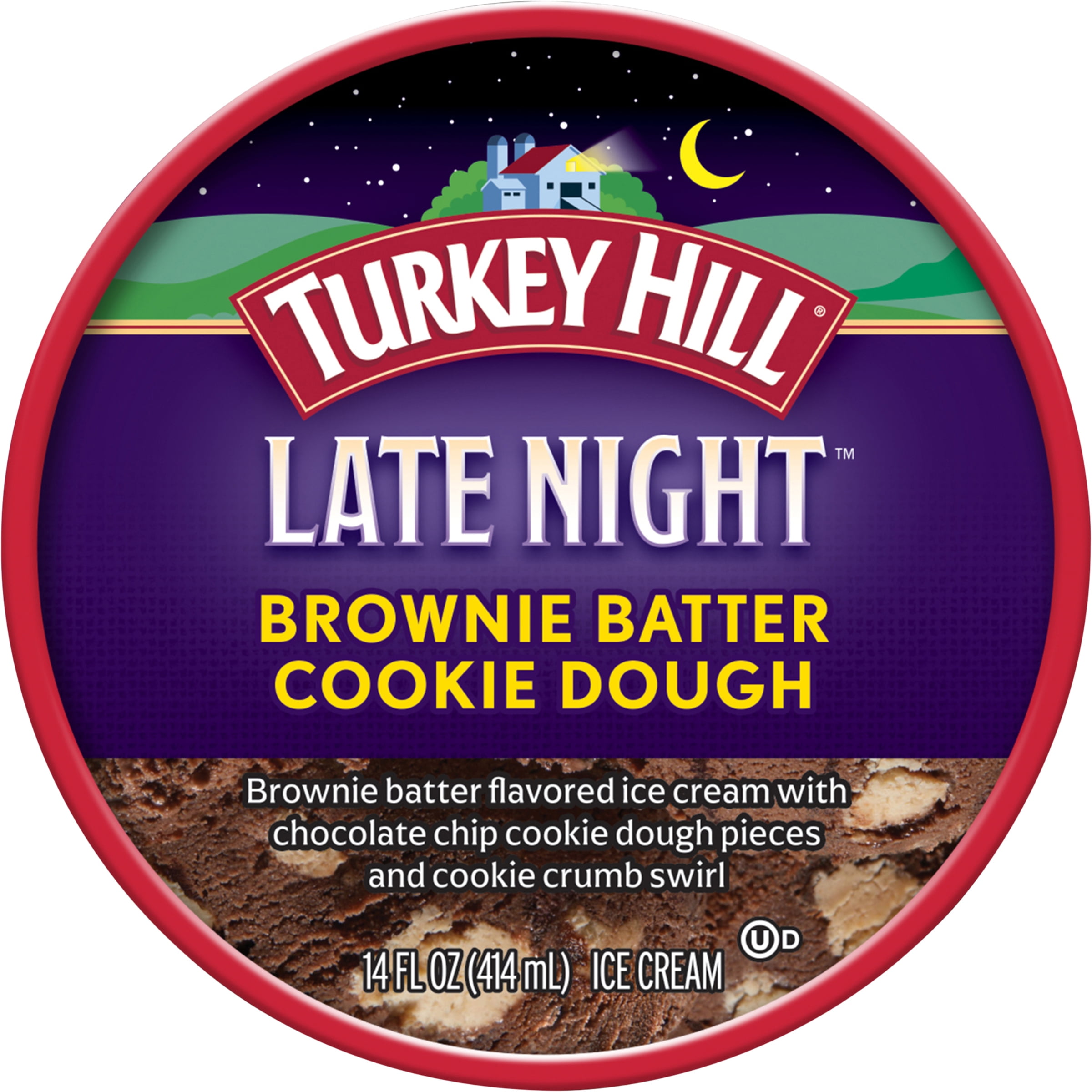 Turkey Hill Late Night Brownie Batter Cookie Dough