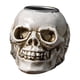thumbnail image 4 of Fiudx Calavera de Esqueleto de Halloween, Artesanía de Resina Realista, Material Duradero, Tamaño Compacto, Decoración para El Hogar y El Jardín, Fiesta Temática de Terror, Diseño En Blanco y Negro,, 4 of 7