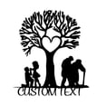 thumbnail image 4 of Custom Love Heart Metal Sign,Personalized Couples Name Wall Art,Wedding Date Keepsake Plaque ,Home Decor Family Gift for Lover Anniversary, 4 of 5