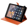 thumbnail image 5 of Kindle Fire HD 10 2021 Case, Dteck Flip Case Fits Kindle Fire HD 10 & 10 Plus Tablet (11th Generation, 2021 Release) 10.1", Cute Pattern Shockproof Cover,Orange, 5 of 7
