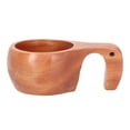 thumbnail image 4 of Taza creativa para café y té para llevar: perfecta para el hogar, campamentos y caminatas Taza de madera inspirada en elefantes, 4 of 8
