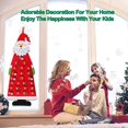thumbnail image 3 of Calendario de pared digital de cuenta regresiva de Navidad, Calendario de Adviento, regalos de Papá Noel para niños, decoraciones navideñas de fieltro para árbol de Navidad, 3 of 4