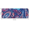 thumbnail image 7 of Blue Pioneer Flower and Paisley Pattern Kitchen Rug Mat,Kitchen Runner Rugs Non Skid Washable,Decorative Kitchen Floor Mats for Kitchen,Sink,Laundry,17"x47.2", 7 of 7