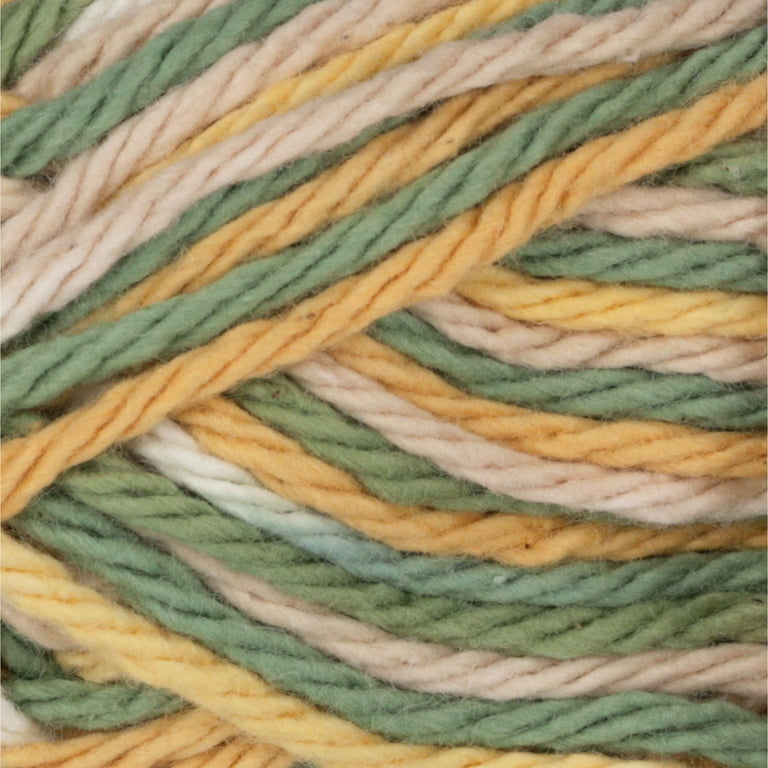 Bernat Handicrafter #4 Medium Cotton Yarn, Jute 1.75oz/50g, 80 Yards (6 Pack)