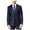 Blue - navy, variant on DKNY Mens Derek Chalk Stripe Two Button Blazer Jacket, Blue, 38 Regular