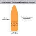 thumbnail image 6 of HELLHERO Easter Ironing Board Covers 15"x54" Elastic Edge Ironing Board Dust-Proof Cover Non-Slip 3 Fasteners, 6 of 6