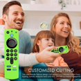 thumbnail image 4 of Protective Case for Alexa Voice Remote 2021, Silicone Cover Case for Fire TV Remote Control Light Weight Anti Slip Silicone Remote Sleeve Case Fit, 4 of 7