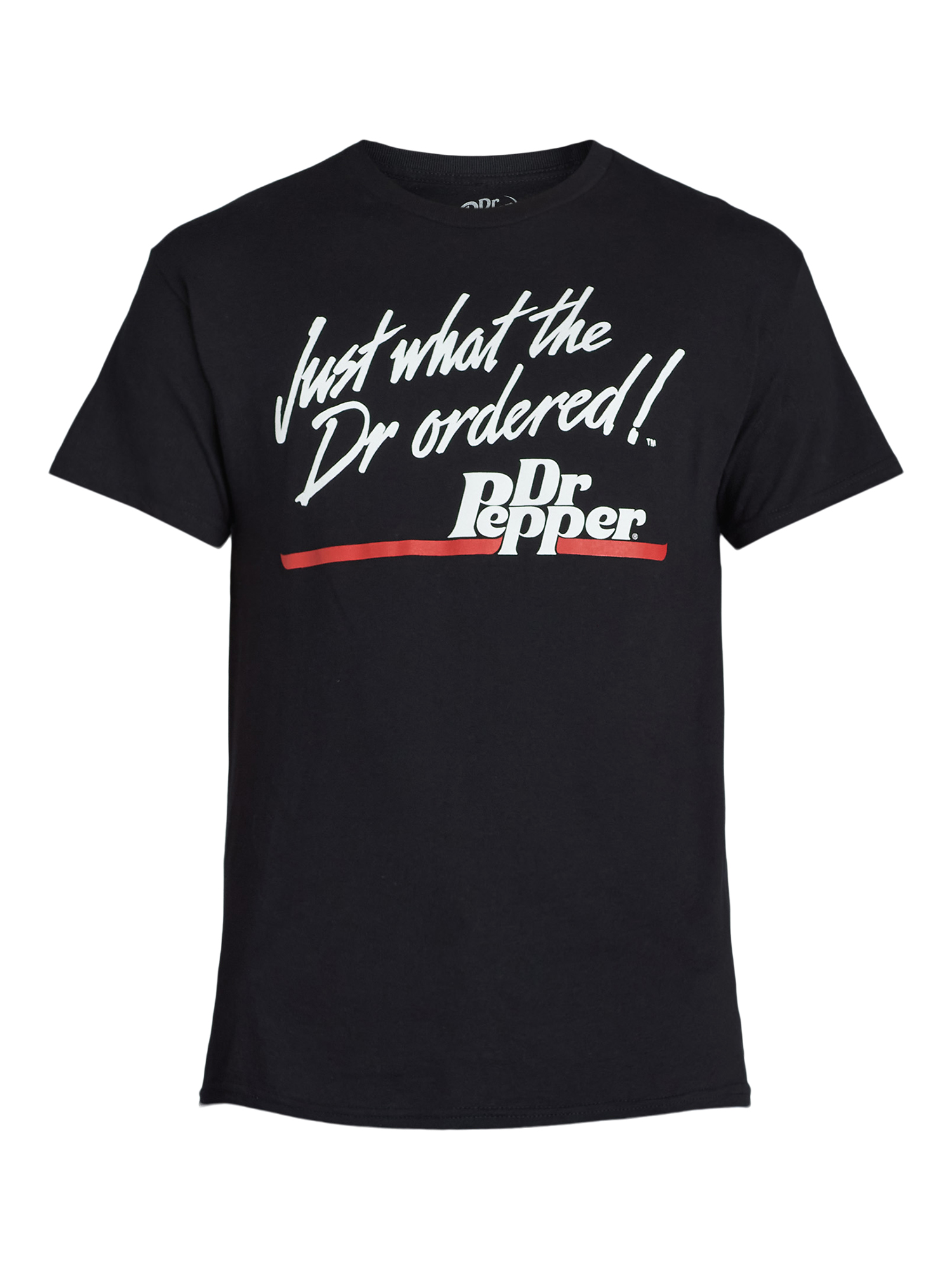 Dr. Pepper Men's & Big Men's Cotton Graphic Tee Shirt, Sizes S-3XL