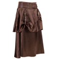 thumbnail image 7 of Pirate Skirt Women Halloween Costumes Adult Victorian Skirt High Waist Tiered Pleated Renaissance Skirt Gothic Steampunk Skirt Prom Party Goth Punk Medieval Clothes Vampire A-line Midi Skirt, 7 of 7