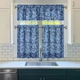 thumbnail image 3 of Country Boho Curtains 36 Inch Short - 3 Panel Floral Farmhouse Set with Vintage Botanical Design, Rod Pocket Window Treatment for Rustic Style, 3 of 6