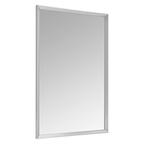 Basics Rectangular Wall Mirror 24 X 36, Framed Bathroom Mirrors 30 X 36