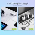 thumbnail image 3 of Chargeur Multi USB 8 Ports 70W avec Câble USB Chargeur Multiple pour Téléphone Mobile, 3 of 5