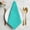 Blue, variant on Green Cloth Napkins, Minimalist Solid Color Modern Abstract Washable and Reusable Dinner Napkins Set of 4, Table Napkin for Kitchen Party Birthday Wedding Hotel Housewarming 20"x20"